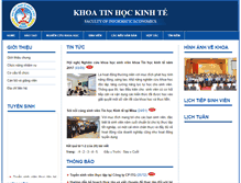 Tablet Screenshot of khoatinhockinhte.neu.edu.vn