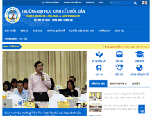 Tablet Screenshot of neu.edu.vn